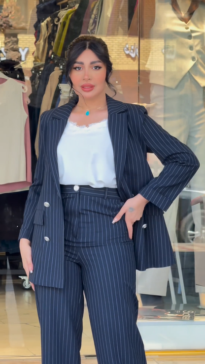 Ensemble pantalon et blazer pro chic