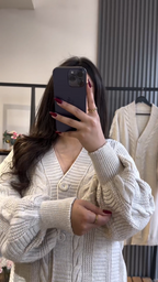 Cardigan chic en laine