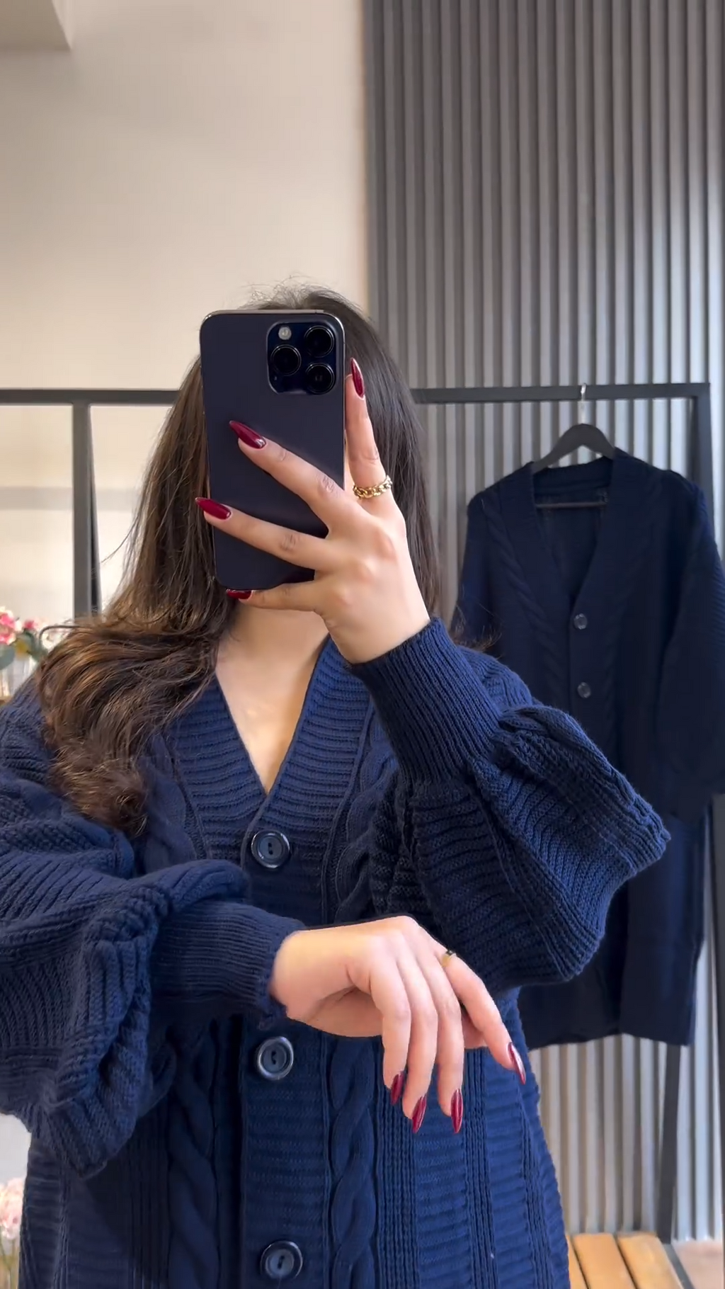 Cardigan chic en laine