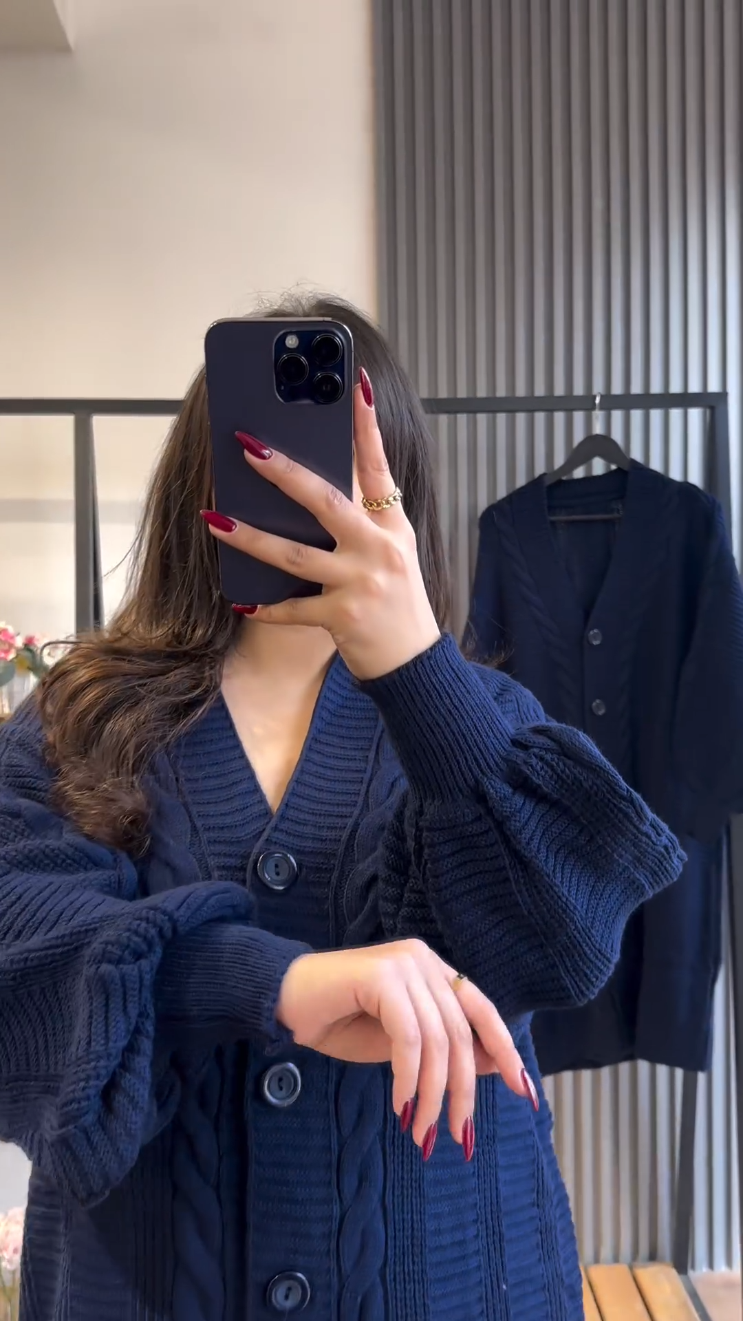 Cardigan chic en laine