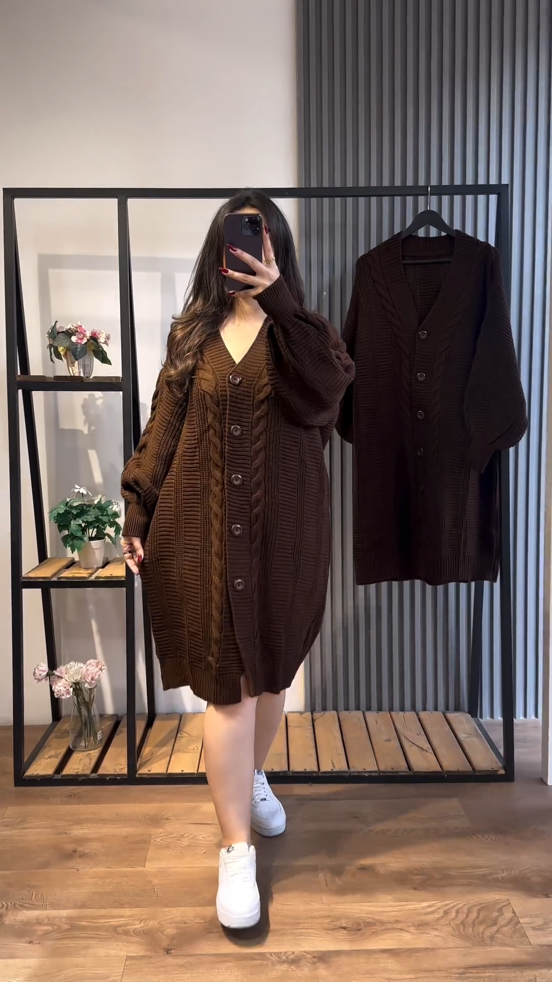 Cardigan chic en laine