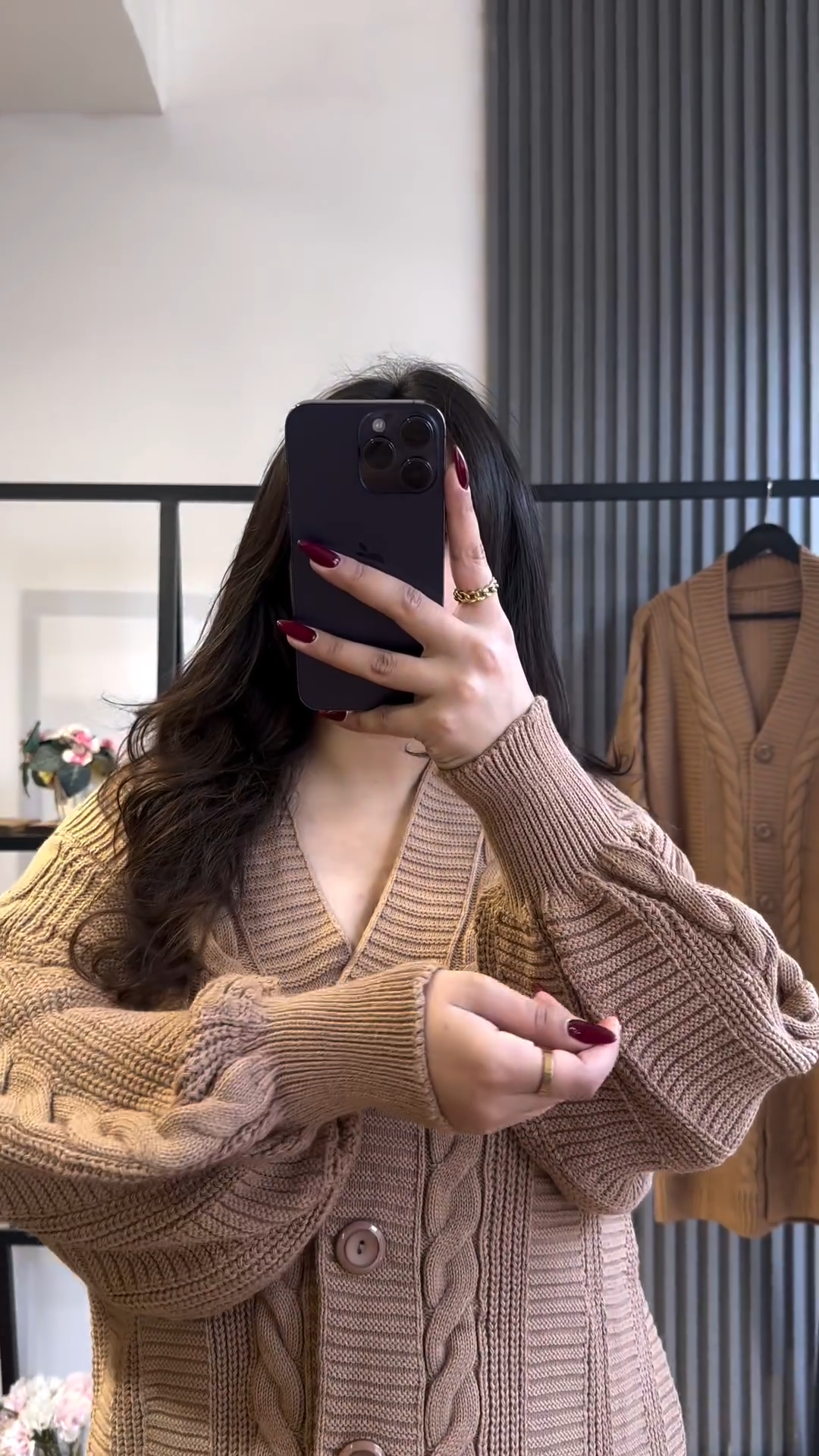 Cardigan chic en laine