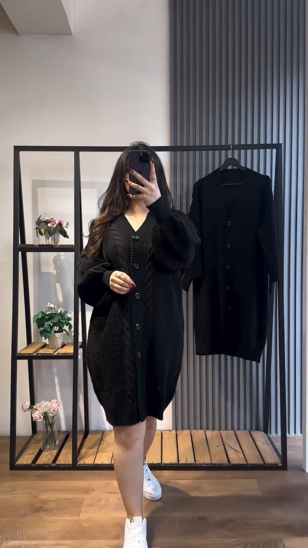 Cardigan chic en laine