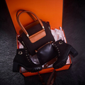 pack bottes montantes et sac en daim