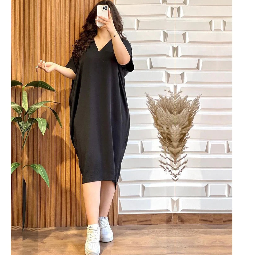 Robe Brise D'été à col V