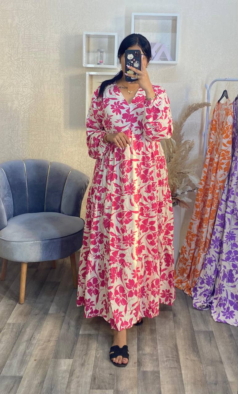 Robe chemise en fil de lin oversize