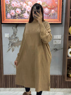 سترة صوفية طويلة بسيطة