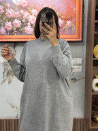 سترة صوفية طويلة بسيطة