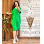 Robe Brise D'été à col V