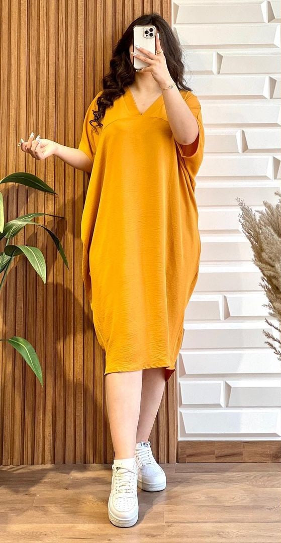 Robe Brise D'été à col V